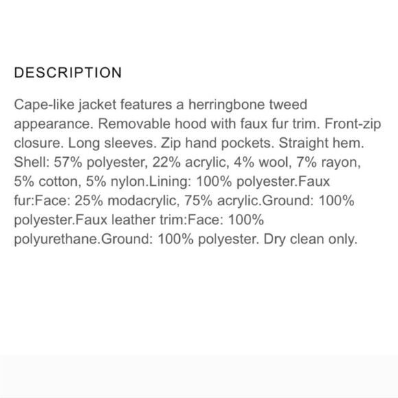 Betsey Johnson Transitional Black and White Tweed Jacket Coat Size S Statement - Picture 15 of 15